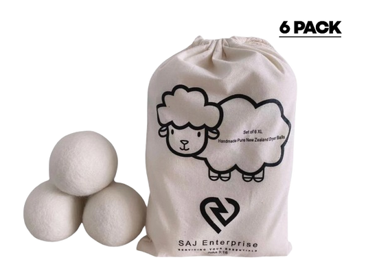 100% Organic New Zealand Wool Eco-Friendly Dryer Balls